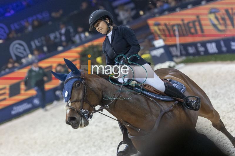 Pezzoli Clara (ITA) riding Fantasia de Beaufour_Verona_20241109_SS359271.jpg